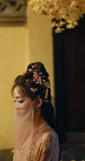 邓恩熙手机壁纸，邓恩熙主演电视剧《长乐曲》古装剧照手机壁纸图片