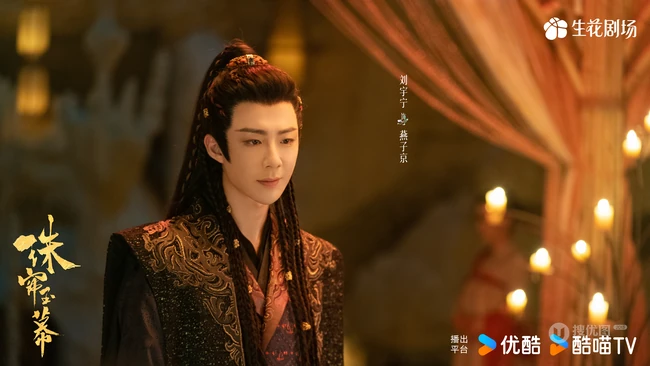 赵露思，刘宇宁主演电视剧《珠帘玉幕》演员剧照图片