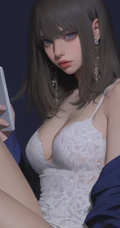 ai美女，不同风格，穿着的个性AI动漫美女高清手机壁纸合集