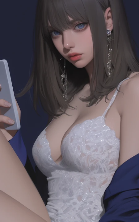 ai美女，不同风格，穿着的个性AI动漫美女高清手机壁纸合集