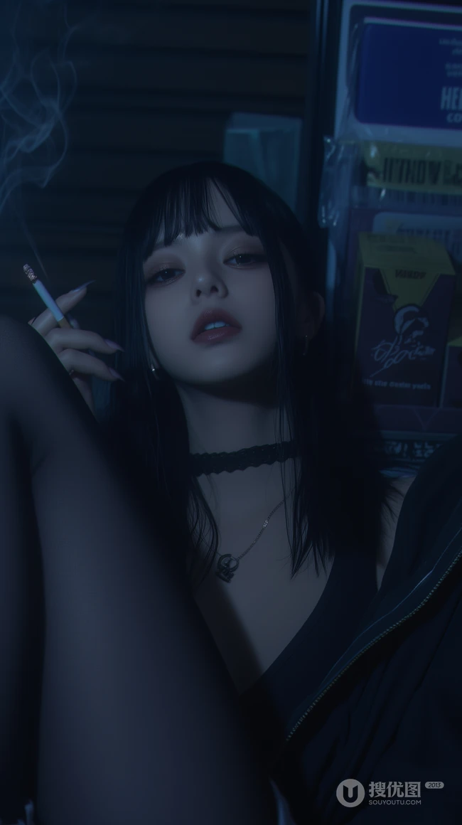 ai美女，不同风格，穿着的个性AI动漫美女高清手机壁纸合集