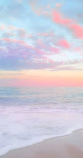 治愈系海滨晨昏风光 海浪云彩手机壁纸合集
