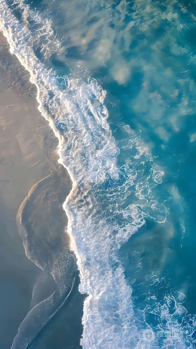 清新治愈海滨沙滩澄澈海景风光合集