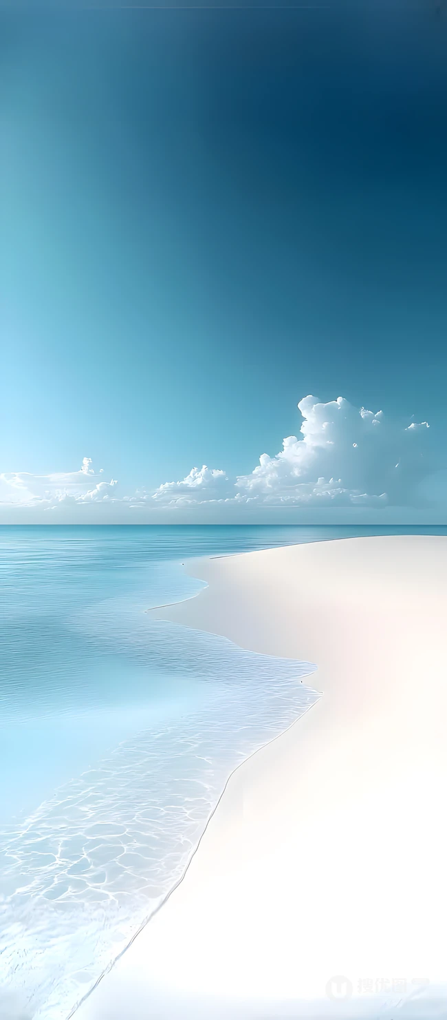 清新治愈海滨沙滩澄澈海景风光合集