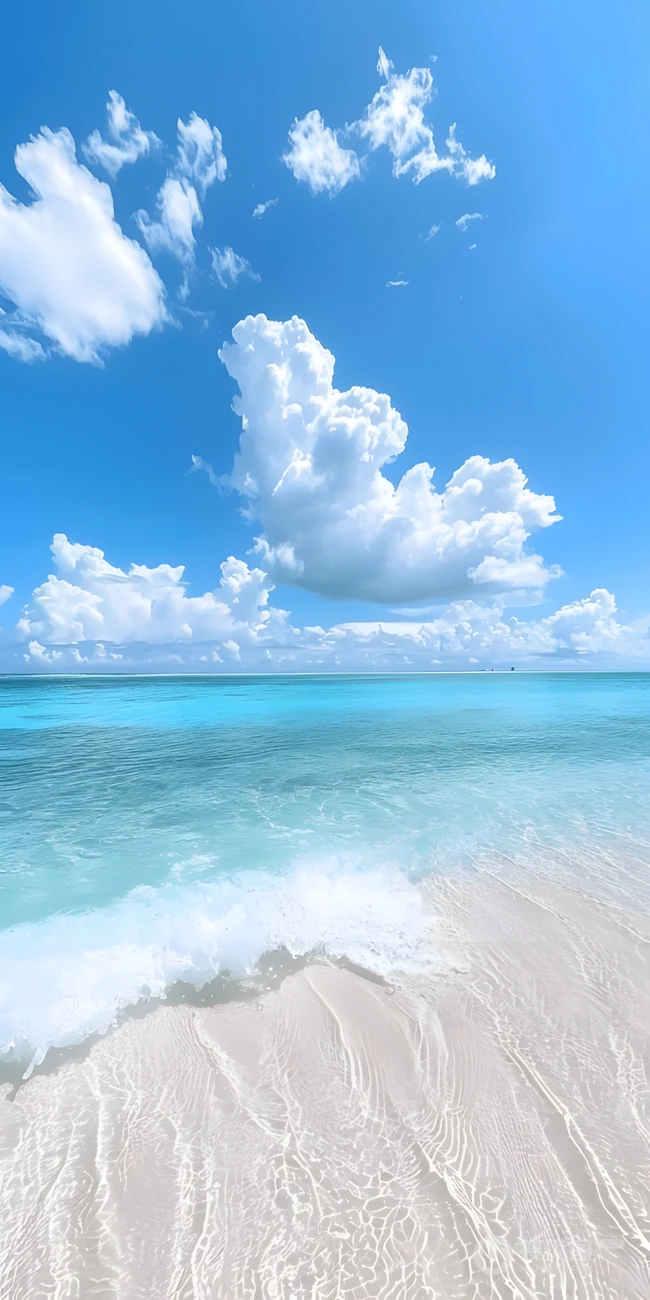 清新治愈海滨沙滩澄澈海景风光合集