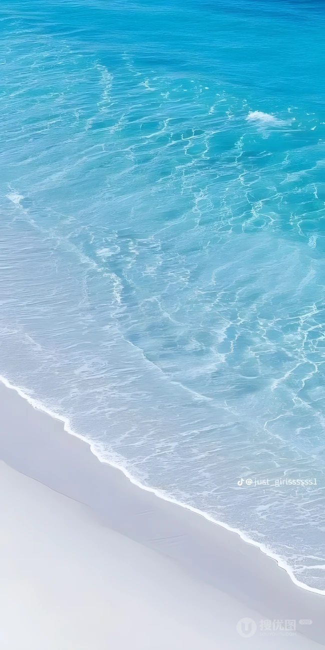 清新治愈海滨沙滩澄澈海景风光合集