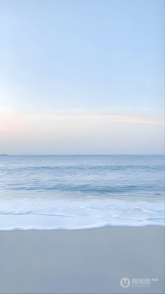 清新治愈海滨沙滩澄澈海景风光合集