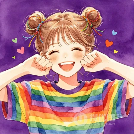 超萌Q版黄发少女可爱动漫头像合集