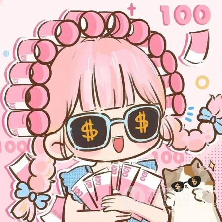 超萌Q版黄发少女可爱动漫头像合集
