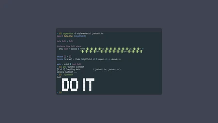 极客风编程代码DO IT创意桌面壁纸