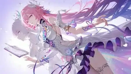 粉发精灵少女梦幻唯美二次元动漫壁纸