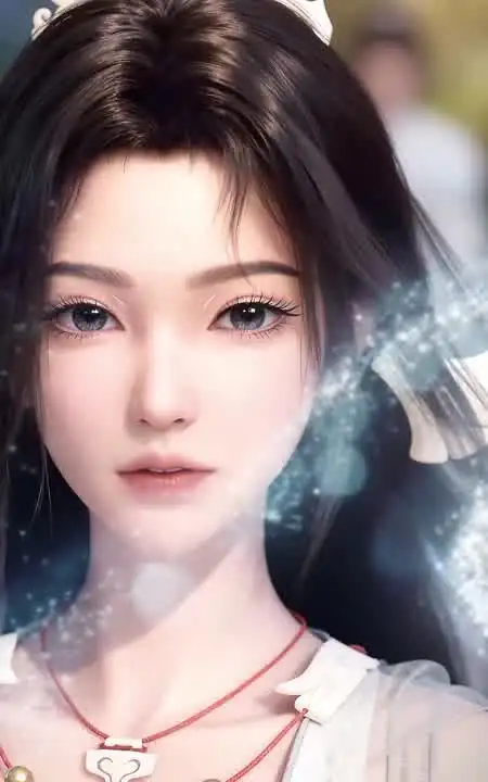 超精致3D古风虚拟美女&middot;梅凝&middot;清冷仙气人像壁纸