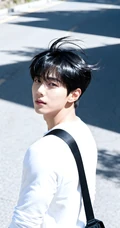 白衫少年夏日街头清爽随拍合集