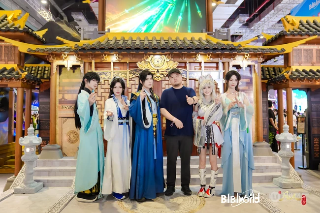 BW漫展凡人修仙传古风展台coser合影系列
