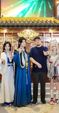 BW漫展凡人修仙传古风展台coser合影系列