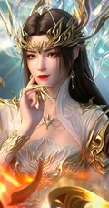 斗破苍穹古风玄幻金饰白衣御姐系列高清CG壁纸