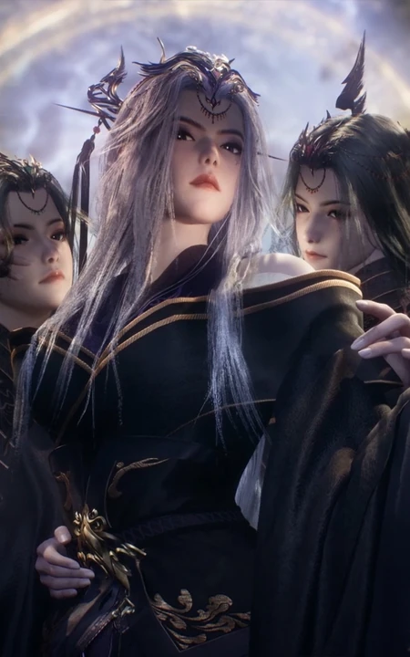 师兄啊师兄玄黑古风玄幻角色唯美系列插画