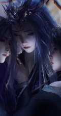 师兄啊师兄玄黑古风玄幻角色唯美系列插画