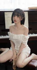 不同风格女性穿搭造型室内外写真系列