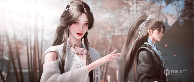 神墓清婉古风国漫女神&middot;雨馨&middot;高清梦幻画面合集