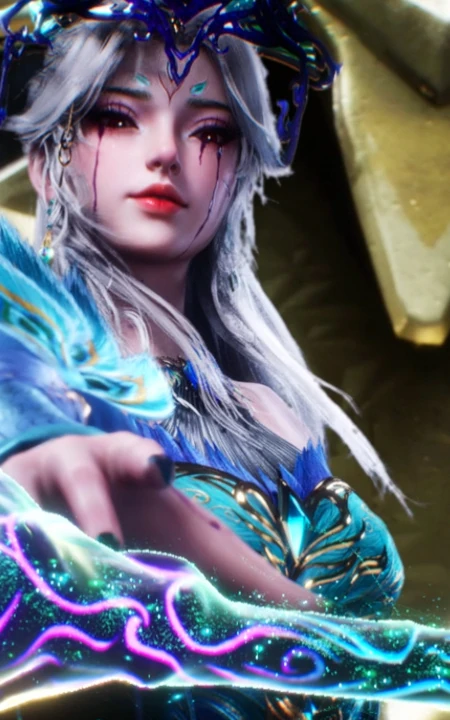 择天记冷艳银发神女&middot;南客&middot;奇幻造型系列合集