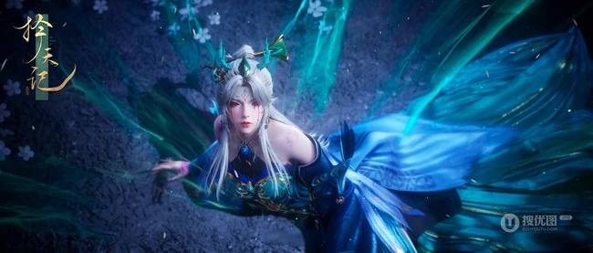 择天记冷艳银发神女&middot;南客&middot;奇幻造型系列合集