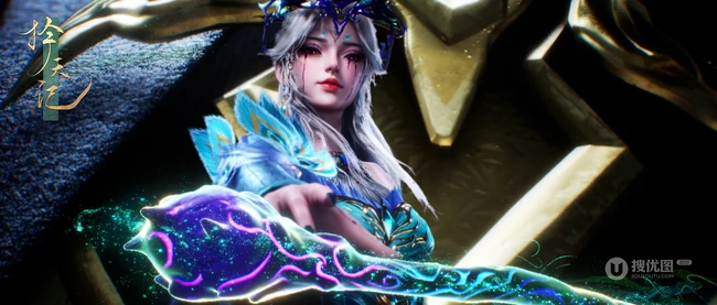 择天记冷艳银发神女&middot;南客&middot;奇幻造型系列合集