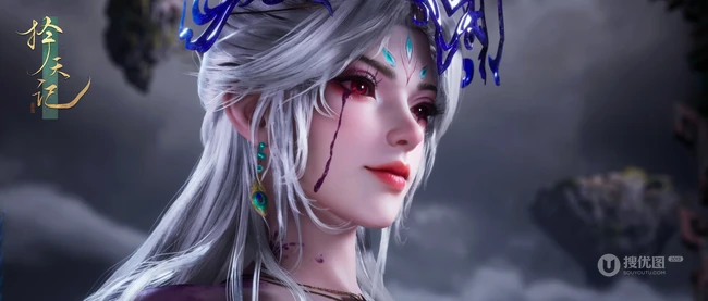 择天记冷艳银发神女&middot;南客&middot;奇幻造型系列合集