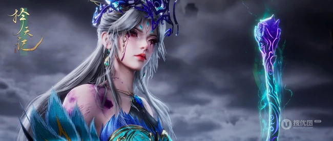 择天记冷艳银发神女&middot;南客&middot;奇幻造型系列合集