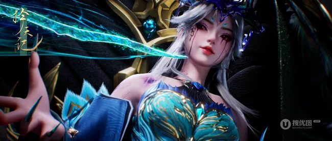 择天记冷艳银发神女&middot;南客&middot;奇幻造型系列合集