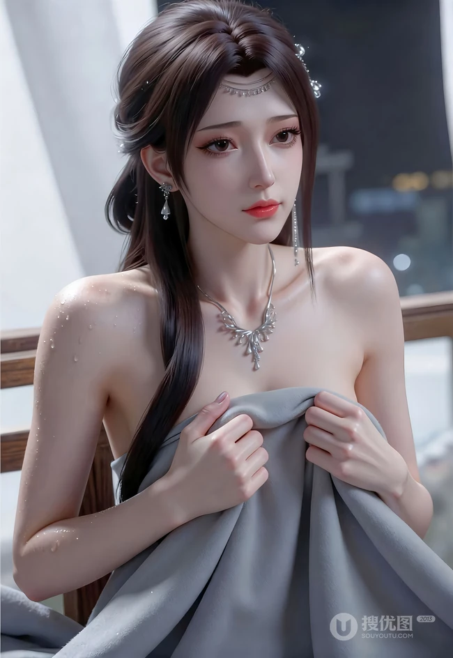完美世界云曦同人现代礼服造型精美壁纸