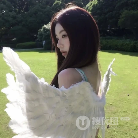 清新甜系长发女生日常随拍头像