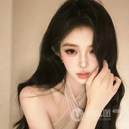暖棕调氛围感女生日常自拍头像组图
