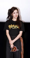 迪丽热巴出席《功夫女足》路演活动现场组图