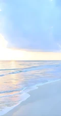清新海滨沙滩自然风景系列高清壁纸