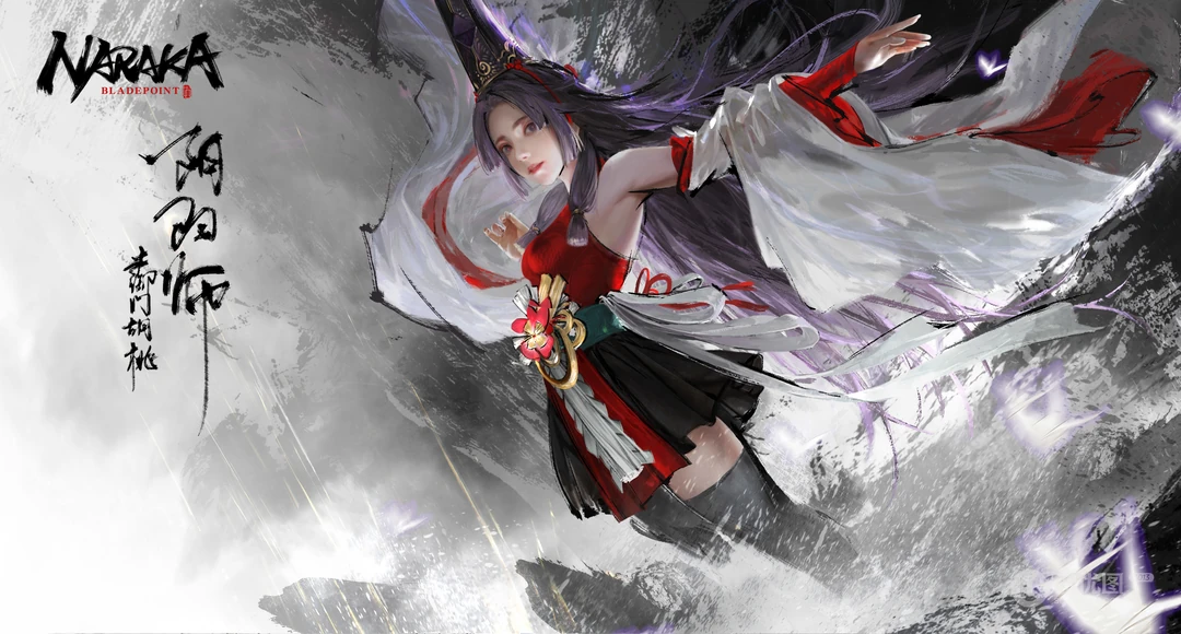 永劫无间阴阳师土御门胡桃游戏桌面壁纸