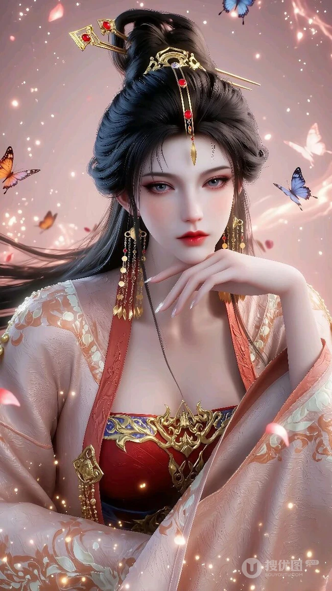 沧元图长乐皇后古风系列精美插画图集