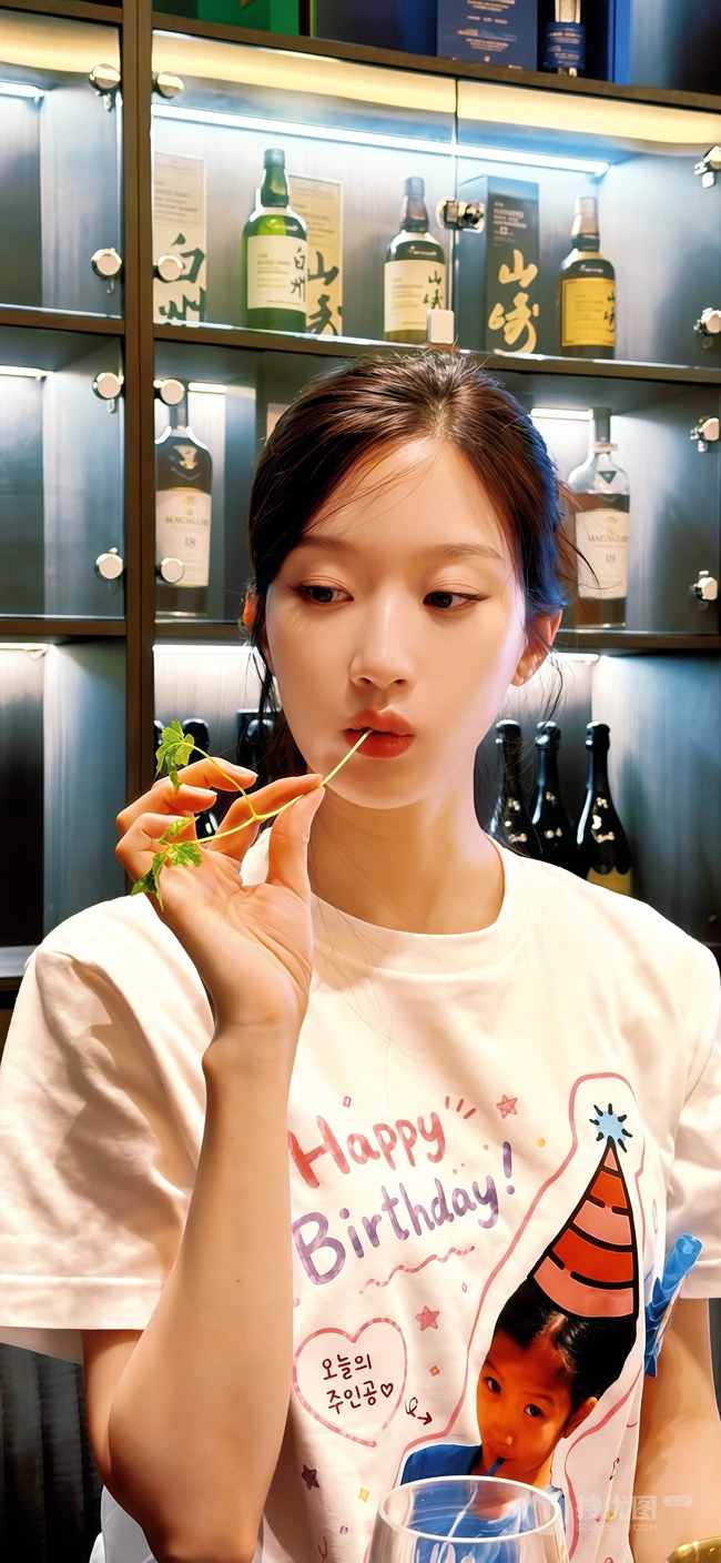 文佳煐生日派对可爱造型系列写真