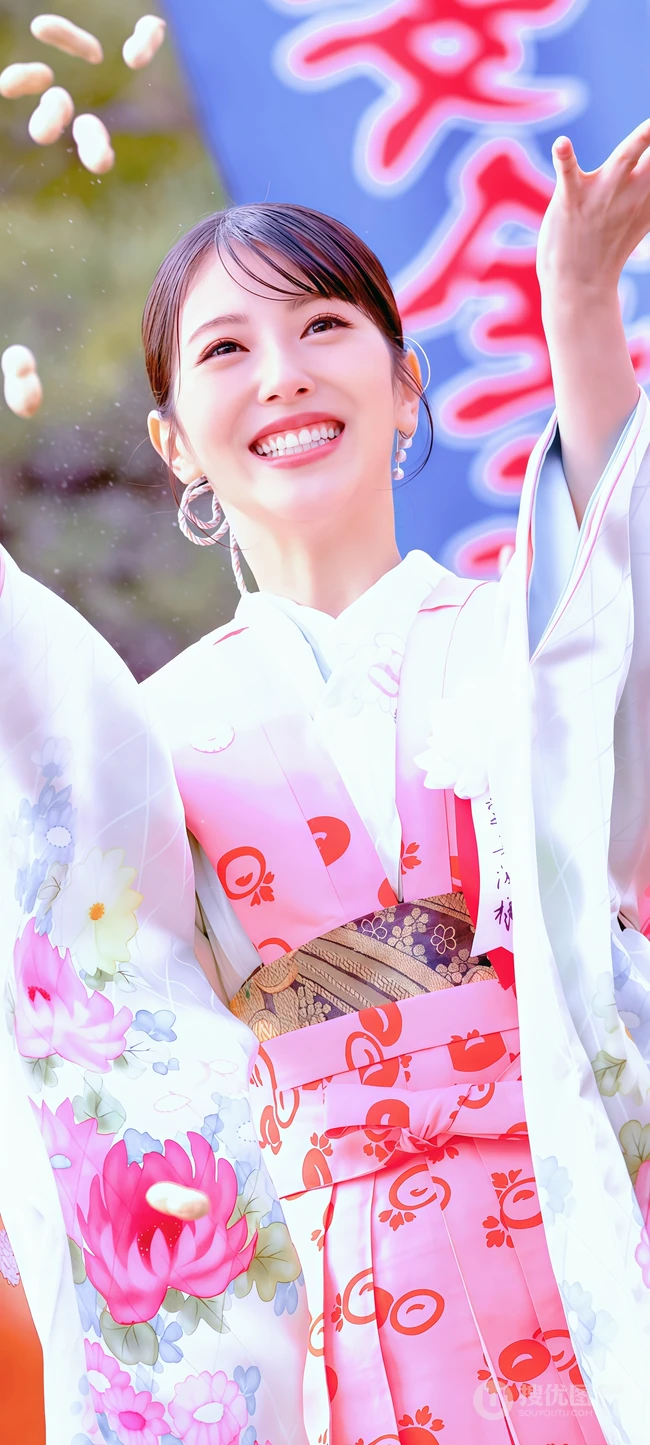 滨边美波和服活动造型组图 甜美优雅写真合集