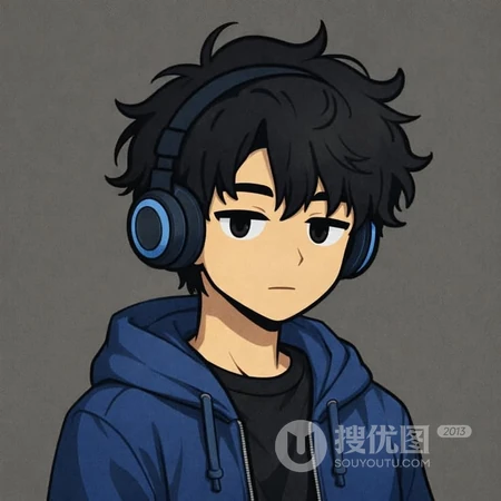 潮流戴眼镜男生像素风卡通头像合集