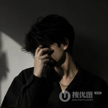 帅气男生氛围感黑白质感真人头像合集