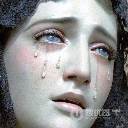 七苦圣母流泪圣母雕塑及教堂建筑系列组图