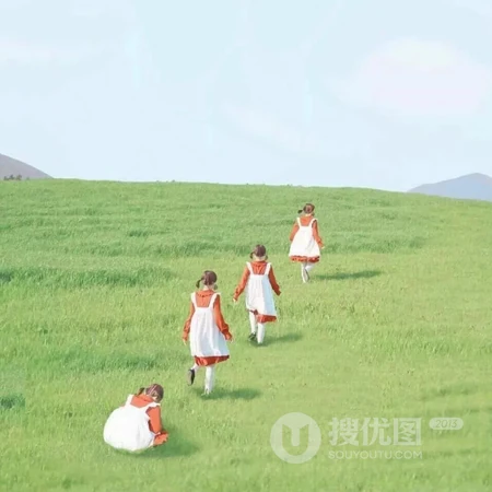 氛围感女生剪影海边人像头像系列
