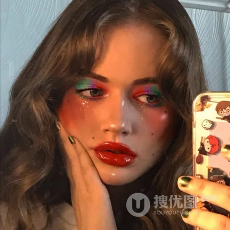 欧美风女生真人头像系列 氛围感女生写真合集