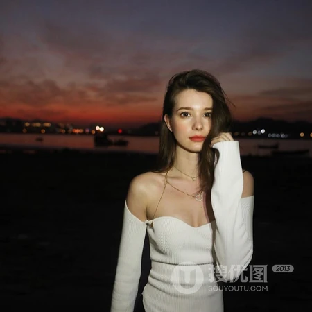 欧美风女生真人头像系列 氛围感女生写真合集
