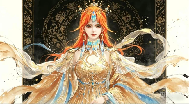 古风玄幻《沧元图》角色水墨风插画系列组图