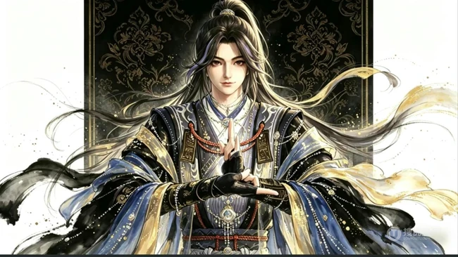 古风玄幻《沧元图》角色水墨风插画系列组图