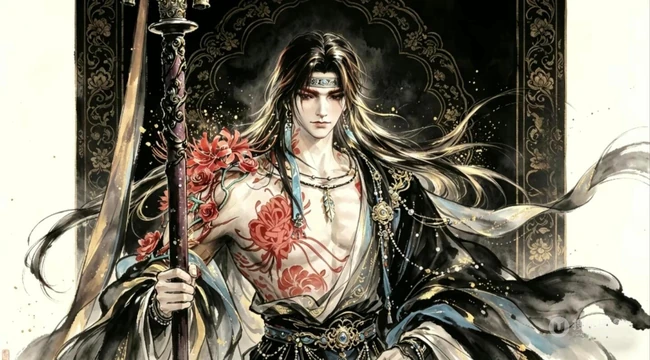 古风玄幻《沧元图》角色水墨风插画系列组图