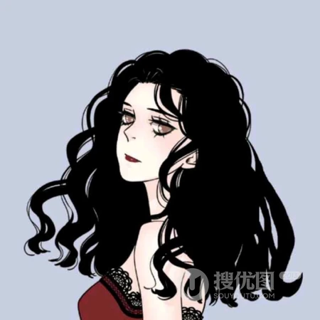 黑白手绘搞怪动漫角色系列头像合集