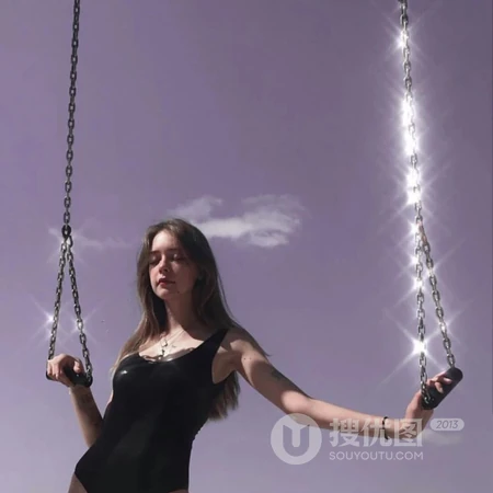 复古风质感女生人像特写组图